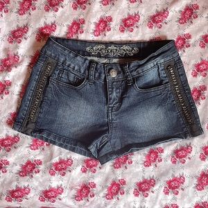 metal chain shorts⛓️♥︎